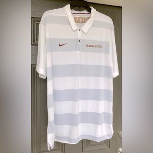 Florida State Seminole One Tribe Unconquered Nike Golf Shirt. Size XL